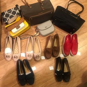 Michael kors Lot of shoes and purses new with tags